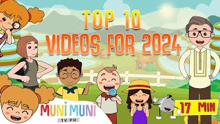 Muni Muni Tv Ph Top 10 Videos For 2024 Filipino Folk Songs And Nursery Rhymes.