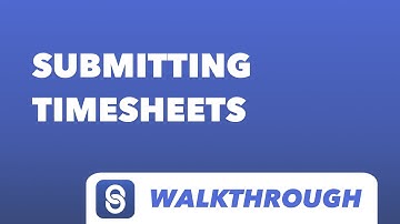 Submitting timesheets - Employee Link Walkthrough