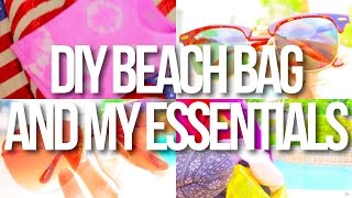 DIY Beach Bag + Essentials
