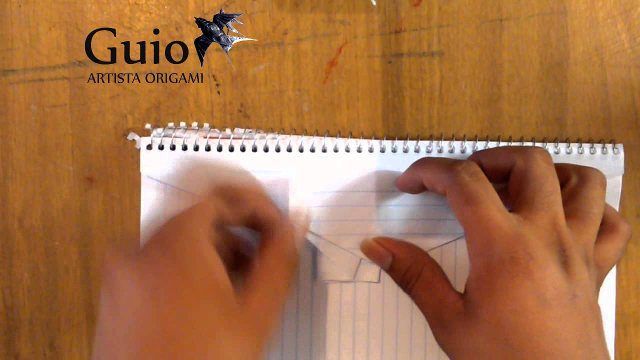 origami separador de hojas de cuaderno YouTube