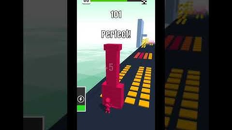 Stack Colors Level 86 Gameplay Android & IOS #shorts