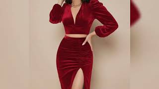 فساتين قطيفه شتاء 2023 screenshot 4