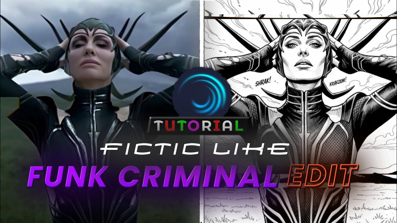 FicTic Like Funk Criminal Edit Tutorial On Alight Motion (+preset ...