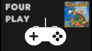 Four Play - Commando - 8-bit Computer Comparison