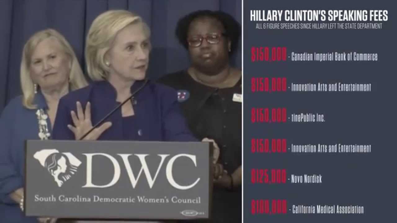 Hillary Clinton's Hypocrisy