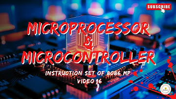 Instruction set of 8086 Microprocessor | Sinhala | Video 16