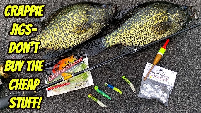 CRUSHING Crappies Vertical Jigging with NEW BAITS!! 