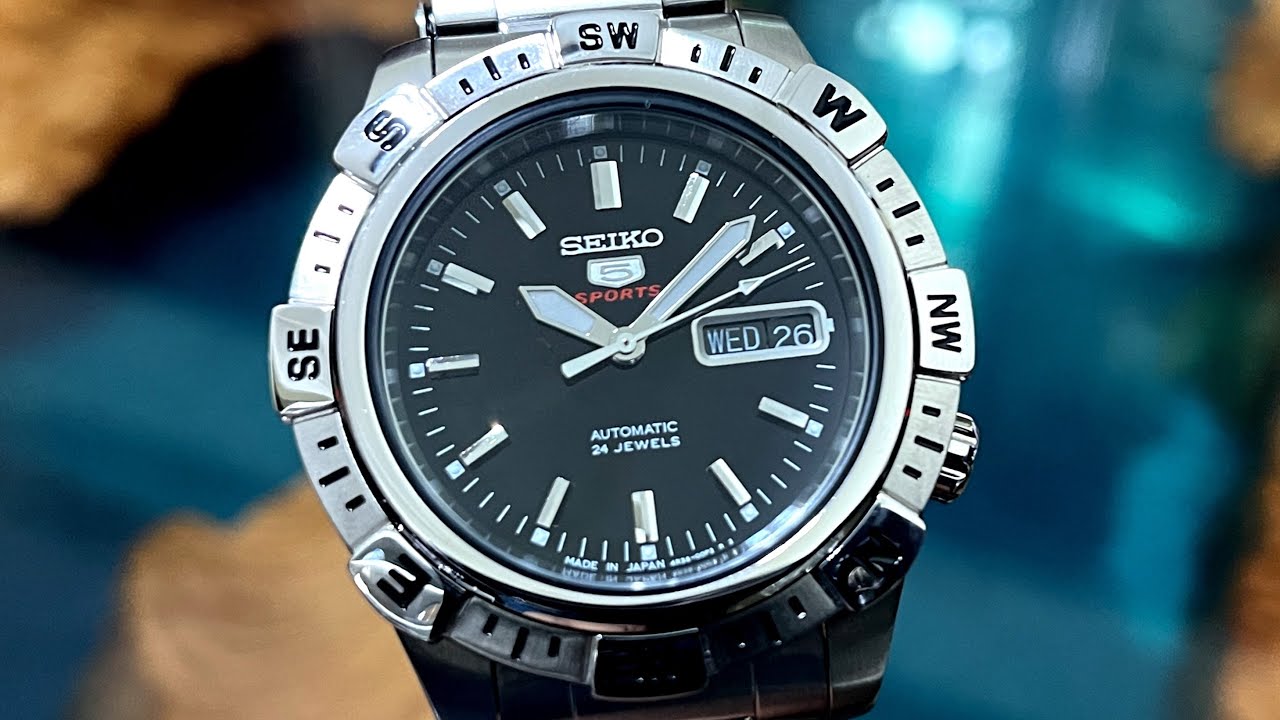 Đồng hồ Seiko 5 Sports 24 Jewels 4R36A | Review đồng hồ nhật | Quang Lâm. -  YouTube