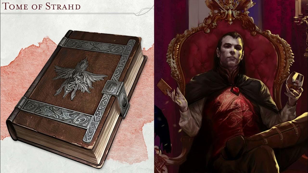 Dungeons and Dragons - Curse of Strahd Leatherbound Tome