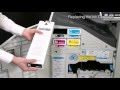 RISO ComColor FW Instruction of Replacing the Ink Cartridge <RISO>
