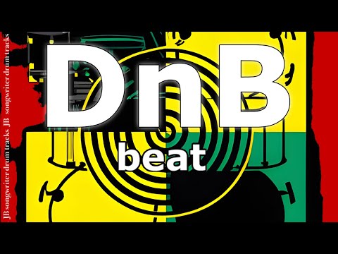 Drum n Bass Beat 175 bpm 🥁 JB Drum Backing Track #124