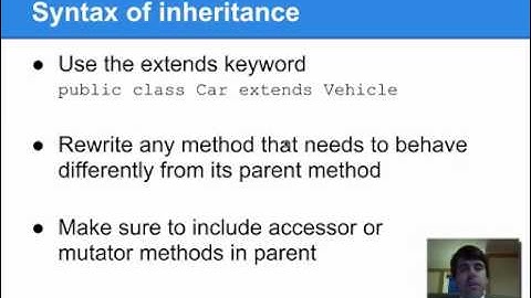 Using inheritance