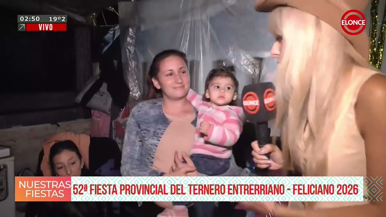 52ª Fiesta Provincial del Ternero Entrerriano Feliciano 2026 - Visitamos un fogón familiar