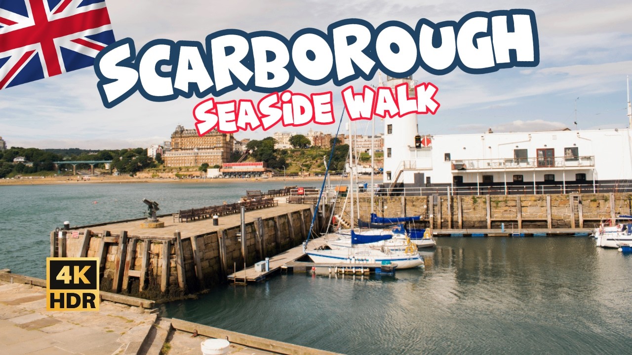 Unforgettable SCARBOROUGH Seafront Adventure in 4K