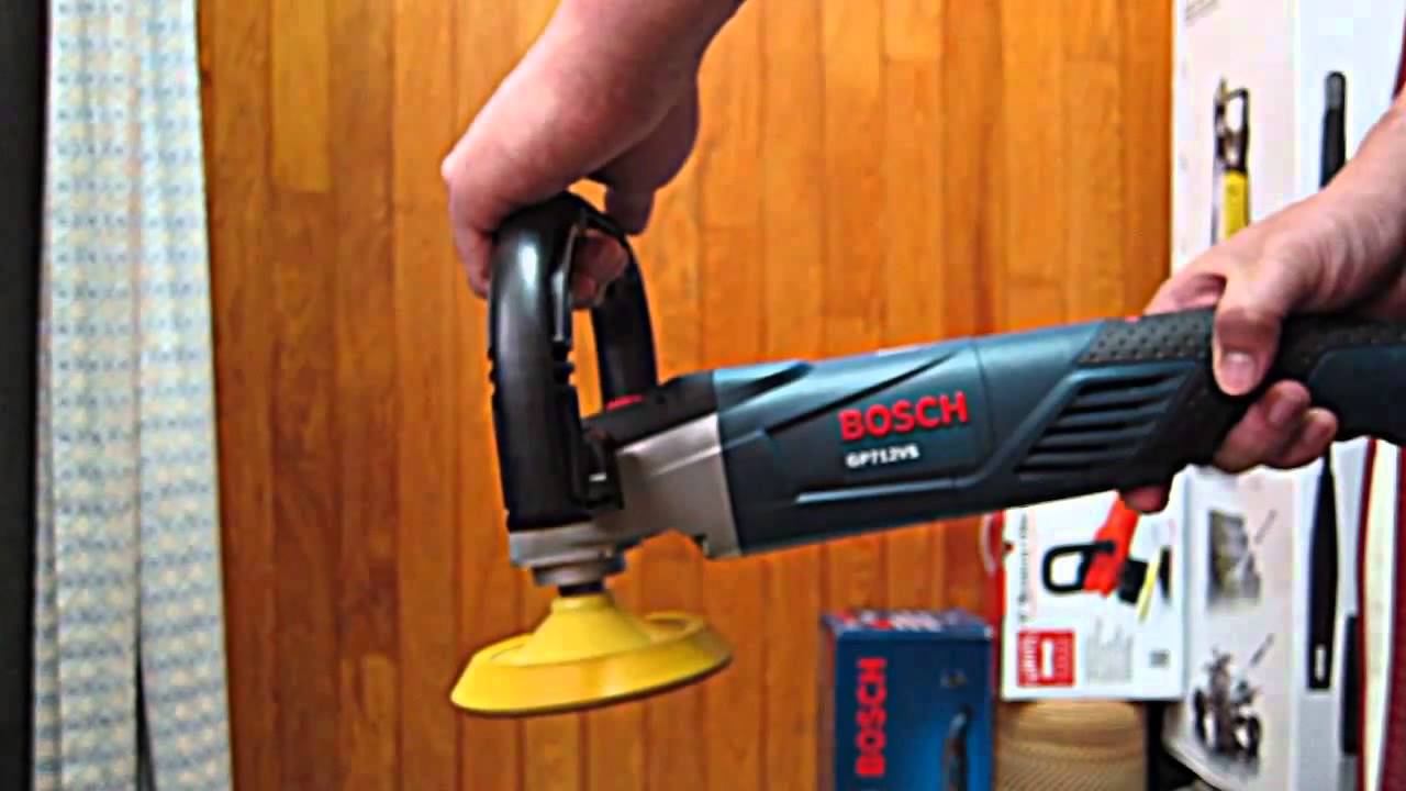 Bosch GPO 12 CE Polisher MrThomas YouTube