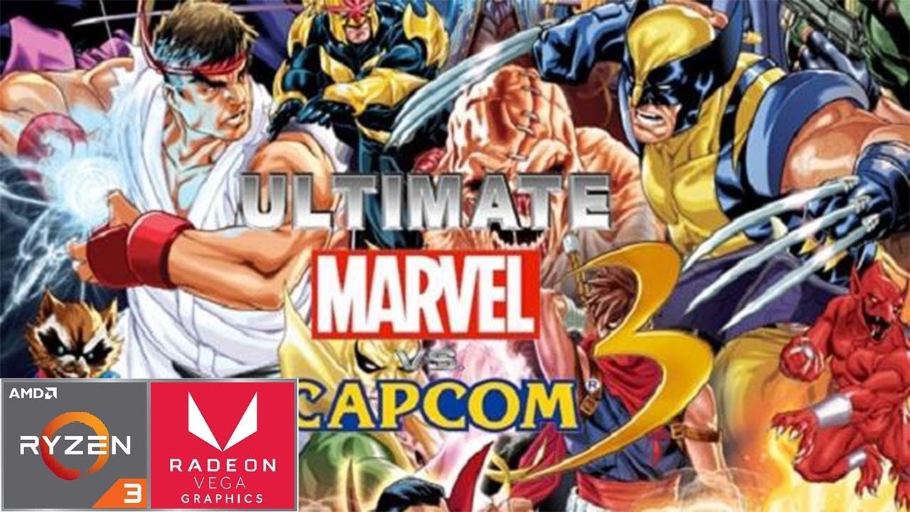 AMD Ryzen 3 2200U Vega 3 ULTIMATE MARVEL VS CAPCOM 3 ASUS X505ZA amd-ryzen-3-2200u-vega-3-ultimate-marvel-vs-capcom-3-asus-x505za
