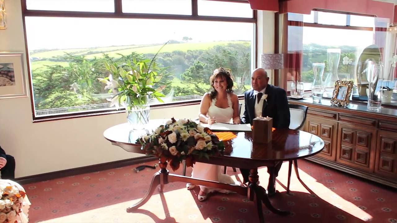 Wedding Video Cornwall - Payne Highlight Reel Sep '12, California Hotel, Newquay