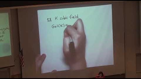 Asymptotics for number fields and class groups (Melanie Matchett Wood) 1-5