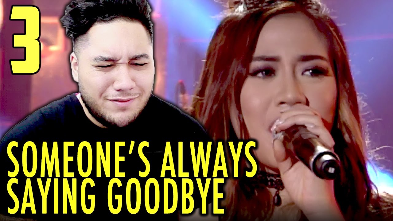 Morissette Amon - Someone's Always Saying Goodbye | MYX Live REACTION!!!