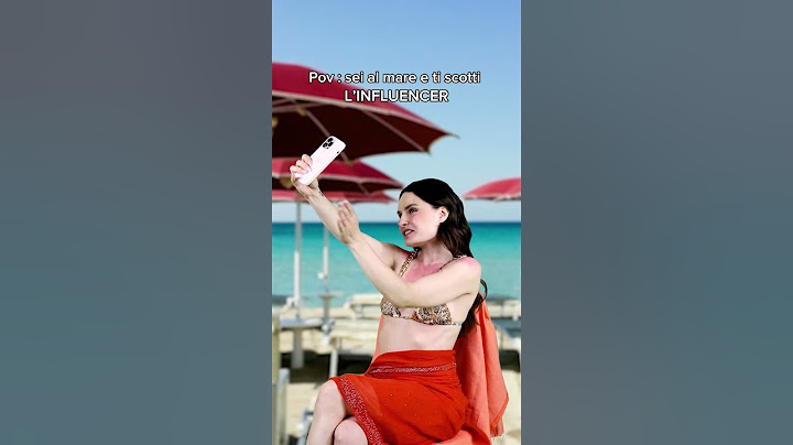 Pov : sei al mare e ti scotti #shorts