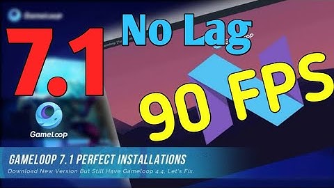 How to Download Gameloop 7.1 |90 FPS|No Lag|URDU\HINDI