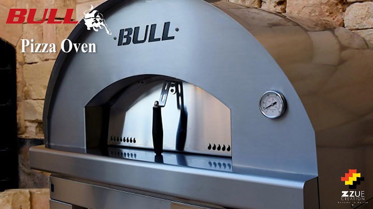 Create Delicious Pizzas in Your Backyard with Bull's Gas Fired Pizza Oven |  Perfect for Any Occasion - YouTube
