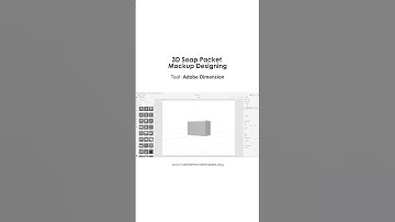 3D Product Designing | Adobe Dimension | 3D Mockup Designing