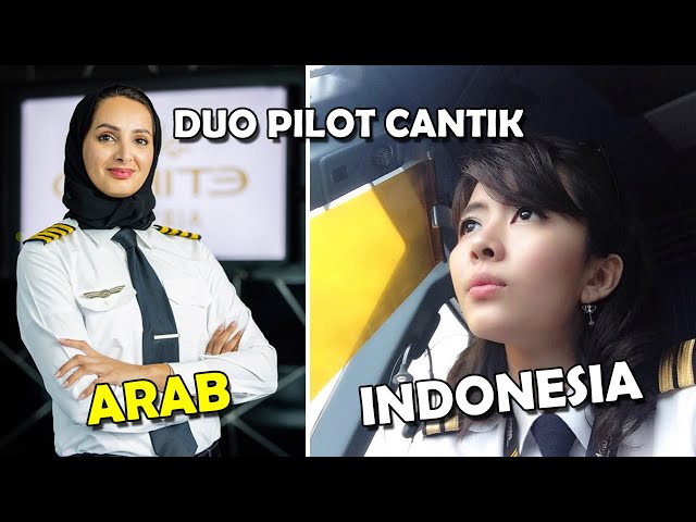 Pilot nya Cantik Banget Menerbangkan Pesawat Raksasa Airbus A380-800 class=