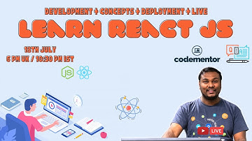 React JS Introduction and Deployment for Beginners | Praveen Kumar Purushothaman | CodeMentor