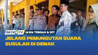 KPU Cek Kesiapan TPS, Jelang Pemungutan Suara Susulan di Demak