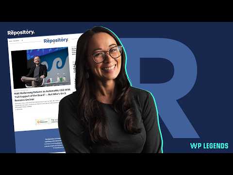 WP Legends episode: Rae Morey, Publisher & Editor-in-Chief of The Repository on Independent WordPress Journalism