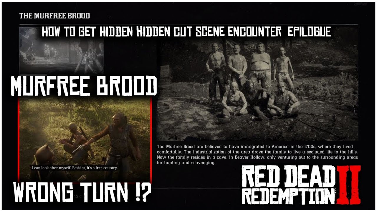 HOW TO GET AN ENCOUNTER WITH THE MURFREE BROOD GANG RED DEAD