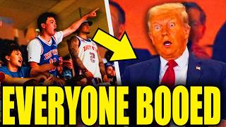 Trump Booed By Entire Arena