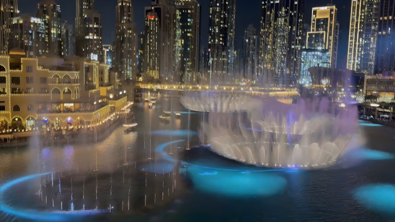 The Dubai Fountain - Dubai Fountain Show Emaar NYE 2025 Beyond Dreams - The Dubai Fountain Show
