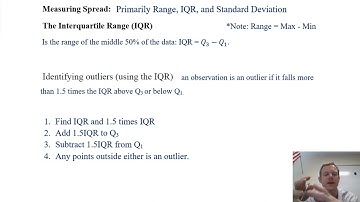 AP Stats 1.3 Summary Statistics for Quantitative Data