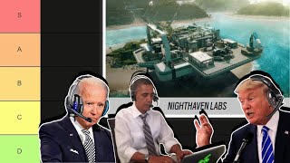 US Presidents Rate Siege Maps (Tier List) - With Gameplay