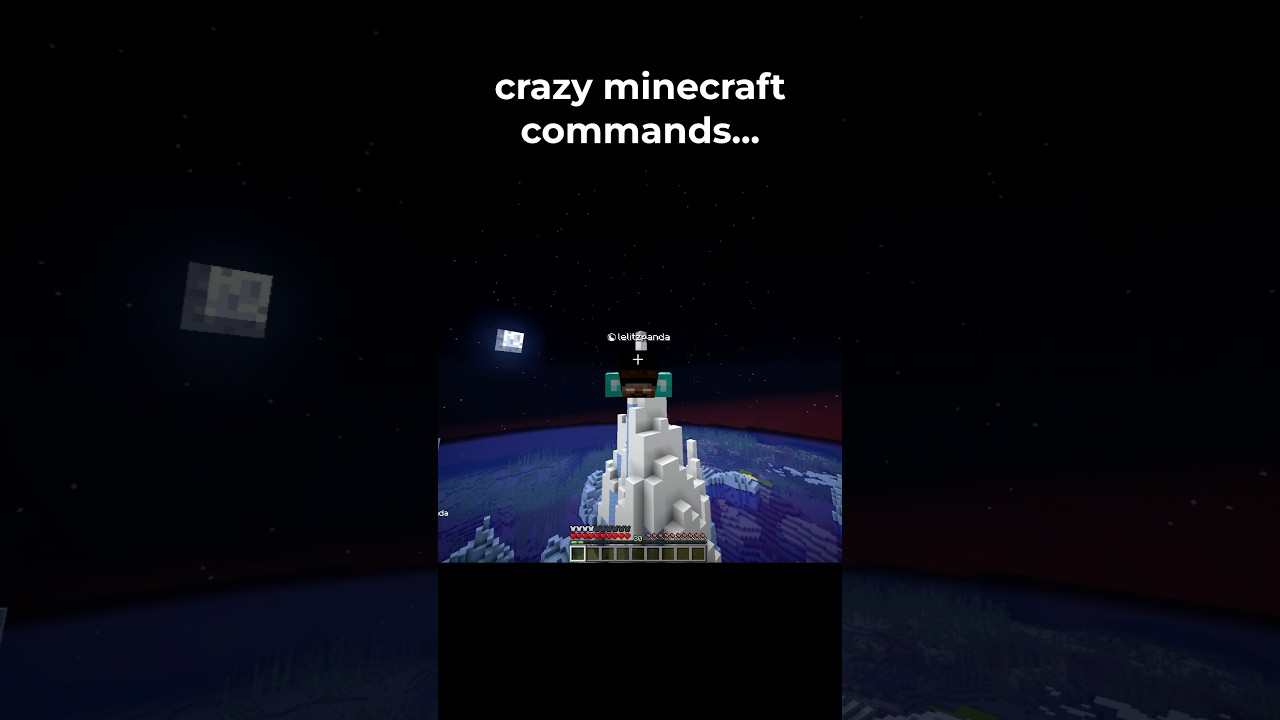 Crazy Minecraft Commands… - YouTube