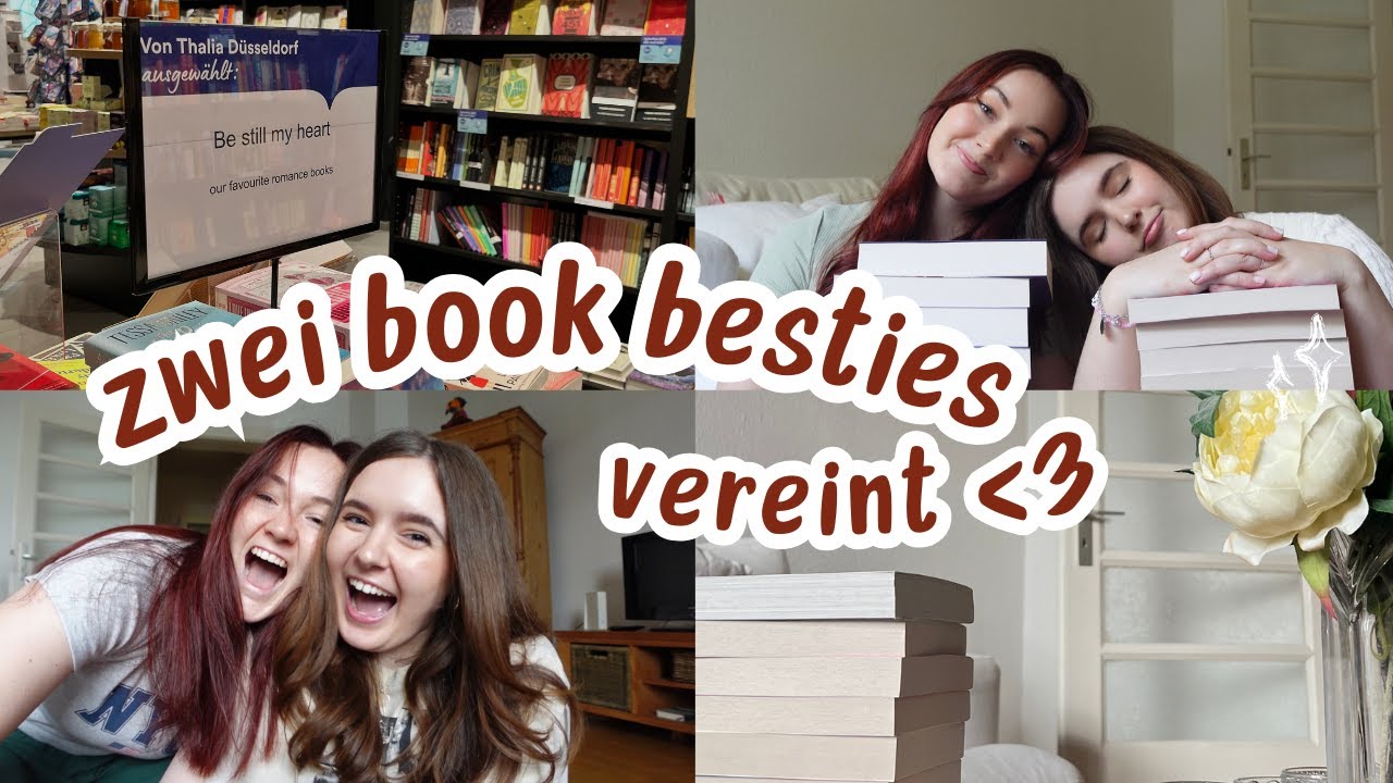 Zwei book besties vereint 🤍 @laurasliteratur x @keepreadingwithnina vlog