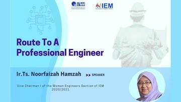 Route to a Professional Engineer Webinar