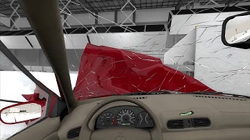 Ibishu Pessima LX small overlap IIHS crash test