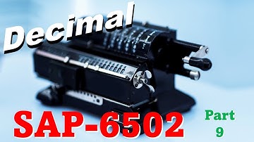 How to build a 6502 TTL-CPU:Part 9 Finale - Decimal Mode