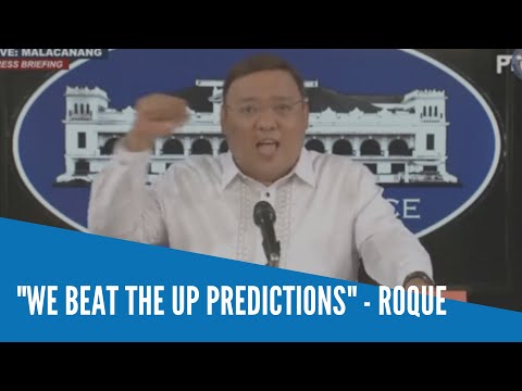 We beat the UP predictions on COVID-19 cases — Roque