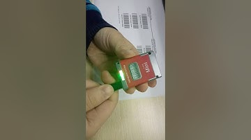 Generalscan GS M100BT collect data and transfer date into the Computer  via USB cable