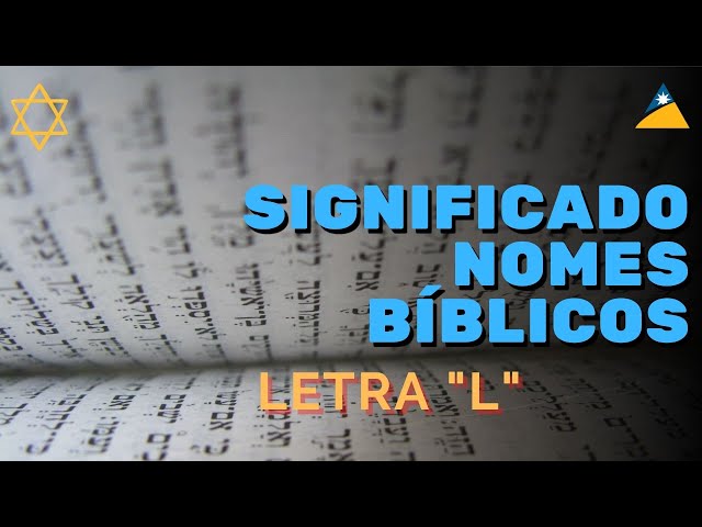 Nomes Bíblicos com a Letra M 