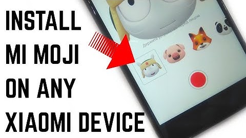 How To Get Mi Moji App On Any Xiaomi Device | Redmi Note 4/Redmi 4