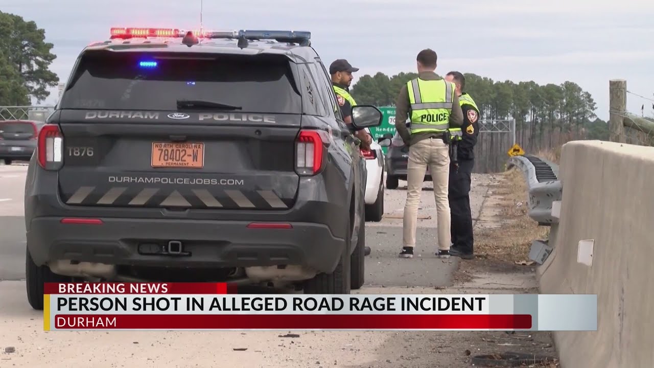 Man hospitalized in road rage shooting on I-885 in Durham, police say ...