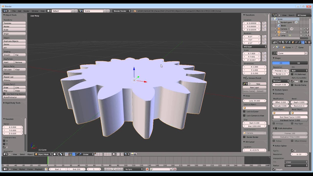 Download Turn A Svg File Into A 3d Printable Model Using Blender Youtube PSD Mockup Templates