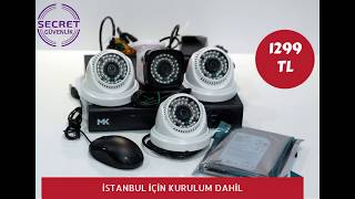 Hazır Güvenlik Kamera Sistemleri