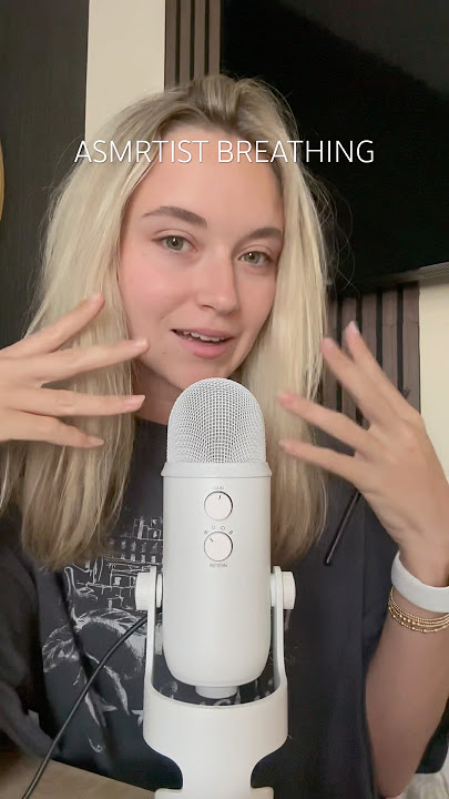 It’s just sooo tingly idk #asmr #tiktokasmr #asmrbreathing #shorts #softasmr