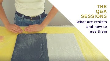 How To Wet Felt With A Resist - Part I